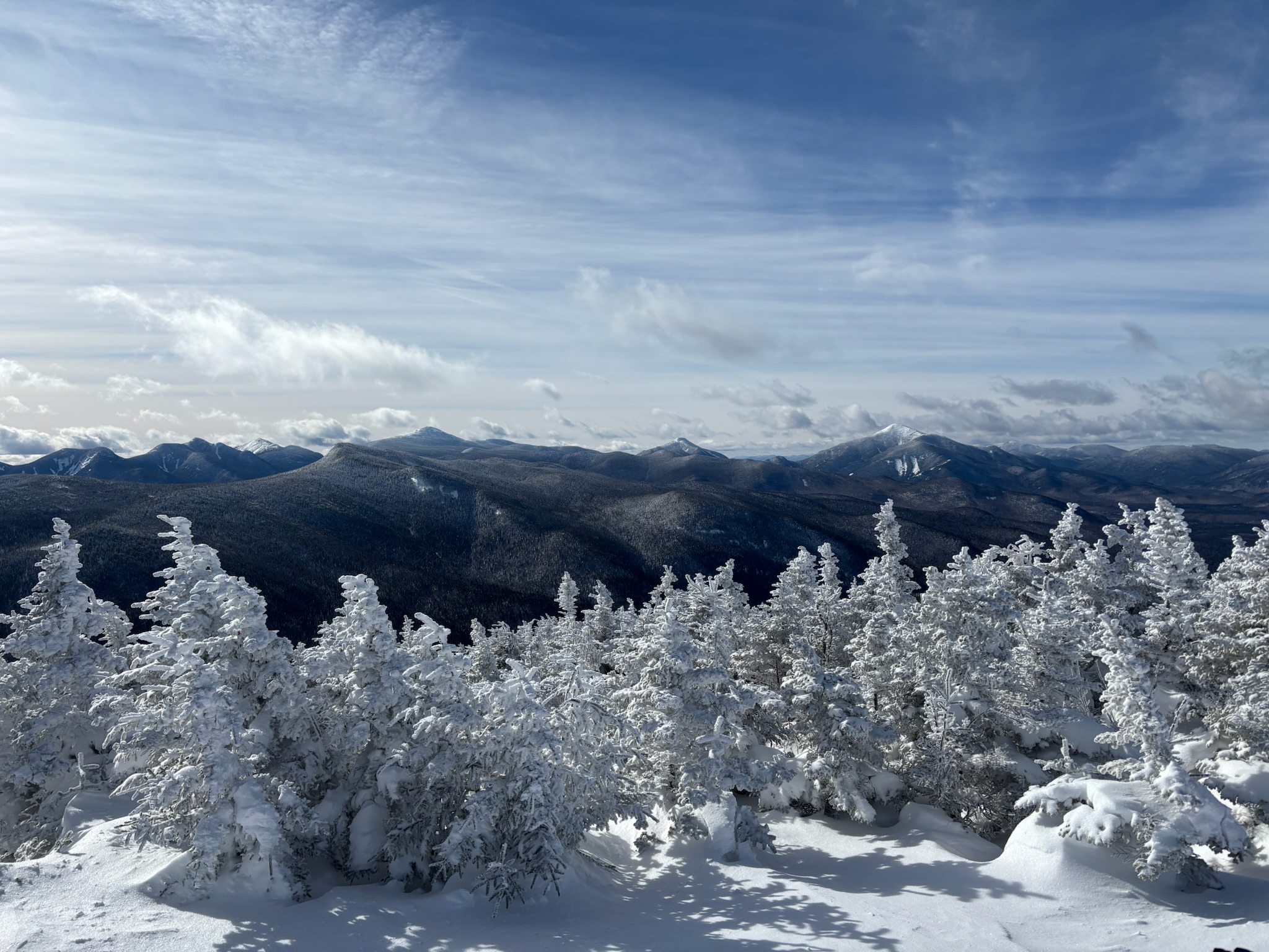 View from a false summit on the way to Porter