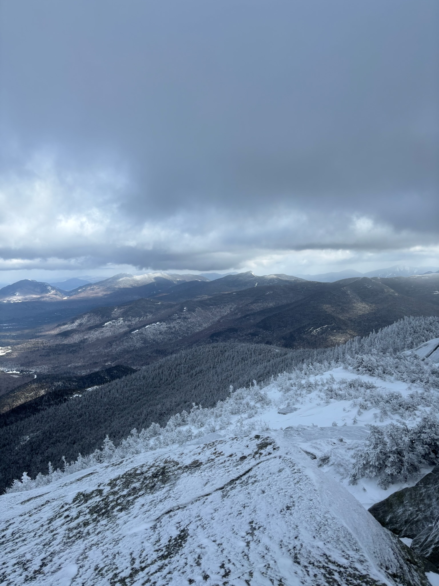 A view from Wright Peak